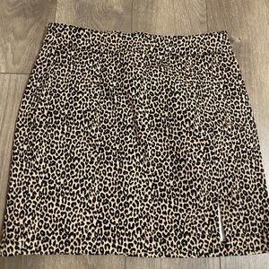 garage skirt with slit